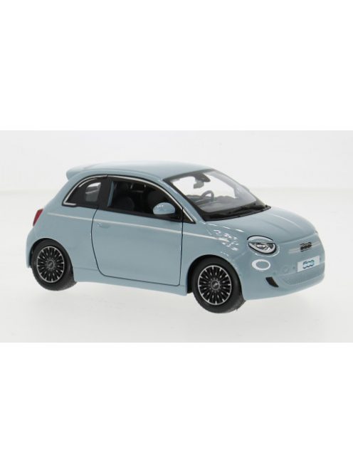 Burago - Bburago, Fiat 500e, hellblau, 2023, 1:24