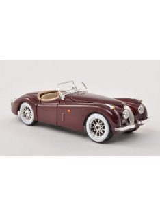 Burago - Jaguar XK 120 Roadster, dunkelrot, 1948, 1:24