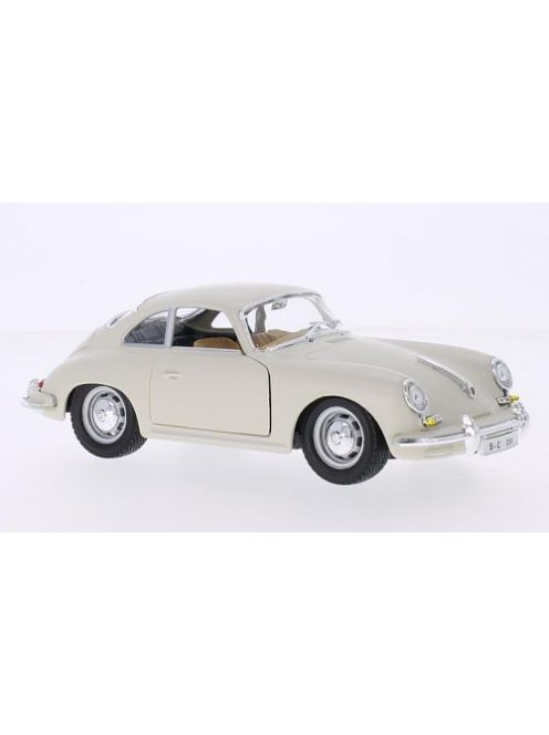 Burago - Bburago, Porsche 356 B, weiss, 1961, 1:24