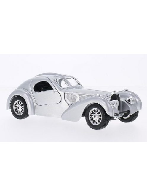 Burago - Bburago, Bugatti Atlantic, silber, 1936, 1:24