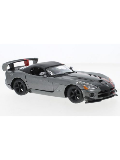 Burago - Dodge Viper SRT10 ACR, grau/schwarz, 1:24