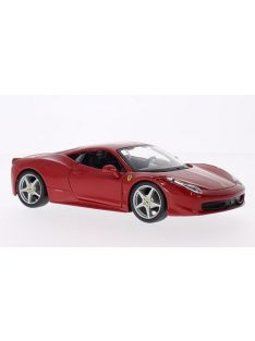 Burago - Ferrari 458 Italia, rot, 1:24