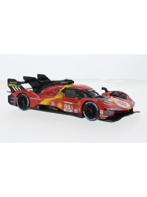 Burago - Bburago, Ferrari 499P, 24h Le Mans, 2023, Scuderia Ferrari, #51, 1:24