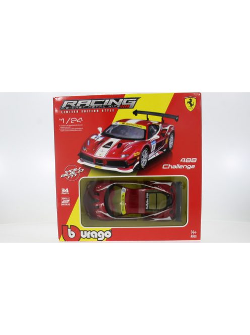 Burago - Ferrari 488 Challenge, #11, 1:24