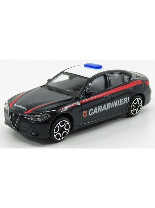 Burago - ALFA ROMEO GIULIA CARABINIERI 2015 BLUE WHITE