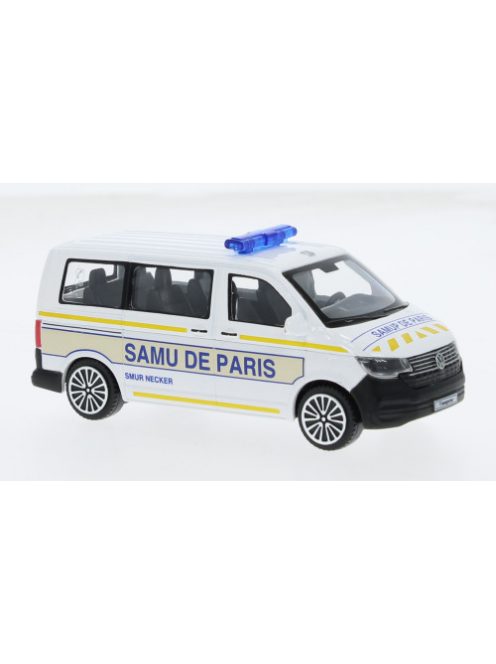 Burago - Bburago, VW T6.1 Bus, Samu de Paris (FR), 1:43