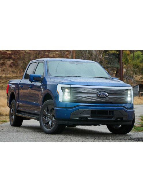 Burago - FORD USA F-150 LIGHTNING PICK-UP 2022 RED MET