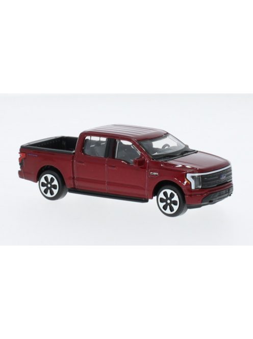 Burago - Ford F-150 Lightning, dunkelrot, 2022, 1:43