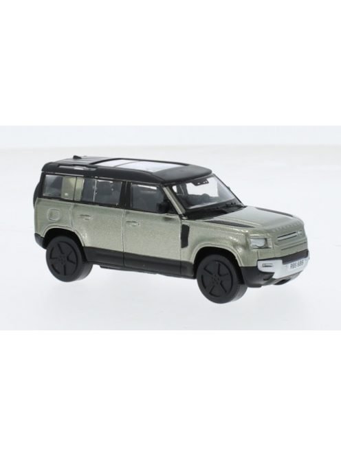 Burago - Land Rover Defender 110, silber, 1:43