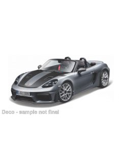   Burago - Porsche 718 Spyder RS, dunkelblau/carbon, 2024, 1:43