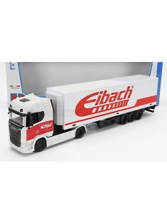 Burago - SCANIA S770 V8 TRUCK EIBACH 2021 WHITE RED