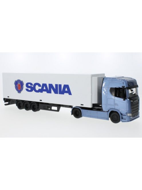 Burago - Scania S730 Highline, blau/weiss, Scania, 1:43