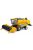 Burago - NEW HOLLAND MIETITREBBIA GOMMATA HARVESTER 2020 YELLOW GREY