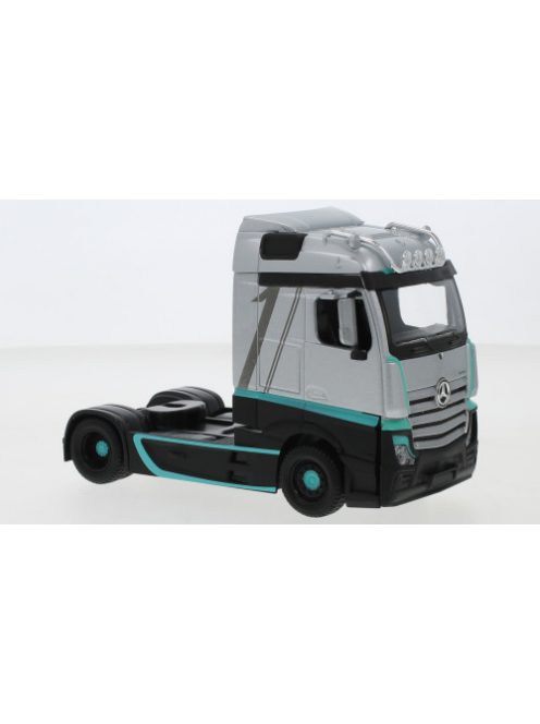 Burago - Bburago, Mercedes Actros Gigaspace Custom, silber/Dekor, 2020, 1:43