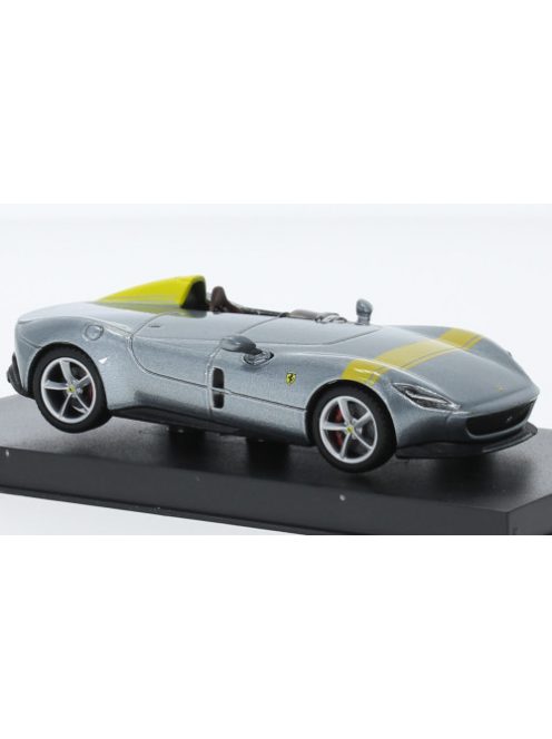 Burago - Bburago, Ferrari Monza SP1, silber/gelb, 1:43