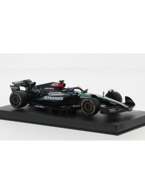 Burago - Mercedes AMG W15 E Performance, Formel 1, 2024, Mercedes AMG Petronas Formula One Team, Petronas, #63, 1:43