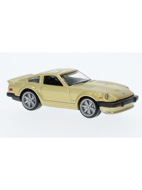 Burago - Bburago, Datsun 280ZX (S13), gold, 1980, 1:64