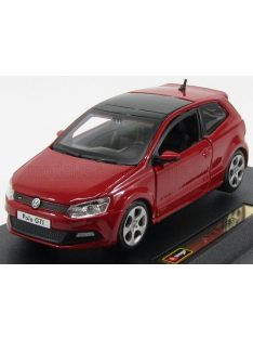 Burago - VOLKSWAGEN POLO GTI 1.4 TSi 2010 RED