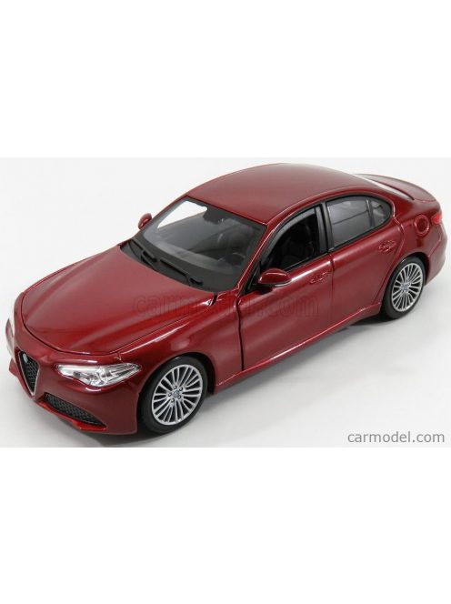 Burago - Alfa Romeo Giulia 2015 Red Met