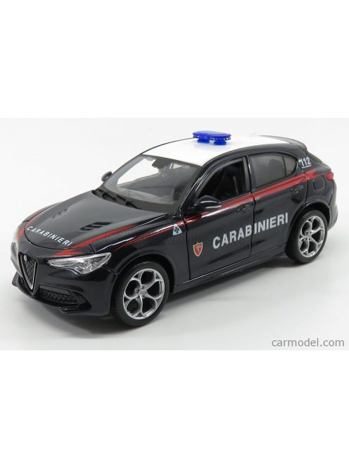 Burago - Alfa Romeo Stelvio Carabinieri 2017 Blue White