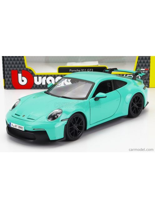 Burago - Porsche 911 992 Gt3 Coupe 2021 Mint Green