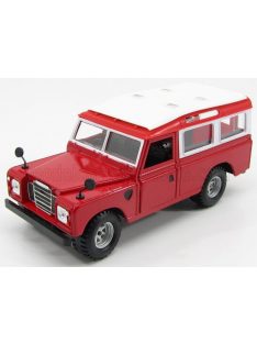 Burago - LAND ROVER LAND ROVER 110 1976 RED WHITE