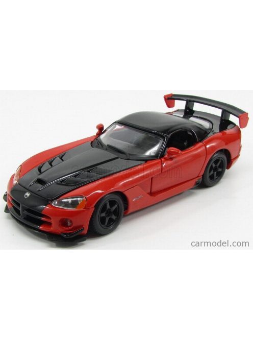 Burago - Dodge Viper Srt-10 Coupe 2003 Dark Orange Black