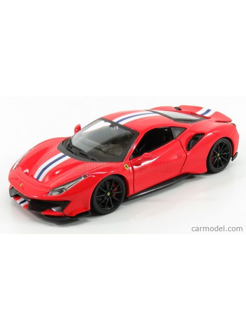 Burago - Ferrari 488 Pista 2018 Red