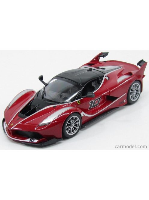 Burago - Ferrari Fxx-K N 10 2015 Red Black