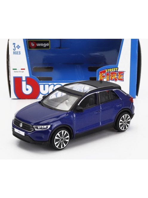 Burago - VOLKSWAGEN T-ROC 2021 BLUE MET