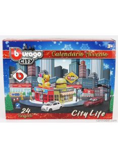   Burago - Accessories Diorama - Calendario Dell'Avvento - Set City Life