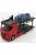 Burago - Mercedes Benz Actros 2 2545 Truck Car Transporter 2016 With Renault Captur Red