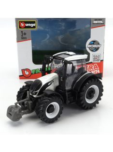 Burago - VALTRA N174 TRACTOR 2017 WHITE BLACK