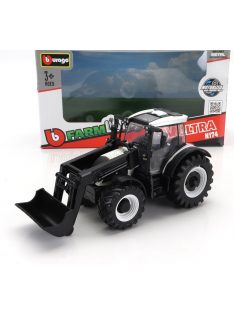 Burago - VALTRA N174 TRACTOR FRONT LOADER 2017 WHITE BLACK