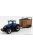 Burago - New Holland T7.315 Tractor + Livestock Forwarder Blue Brown