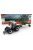 Burago - VALTRA N174 TRACTOR WITH WHIRL RAKE 2017 WHITE BLACK GREEN