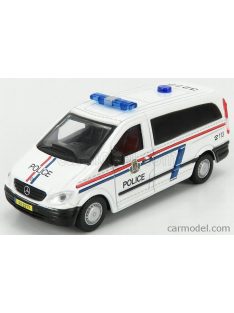 Burago - Mercedes Benz Vito Van Police 2010 White