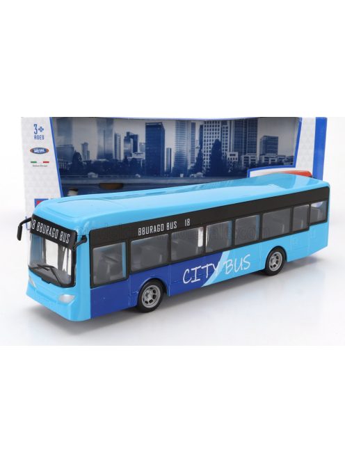 Burago - AUTOBUS CITYBUS - N 18 BBURAGO BUS 2 TONE BLUE