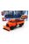 Burago - TRUCK ROAD SECURITY SPAZZANEVE SNOWPLOUGH AND SIGNAL BOARD 2-ASSI 2010 ORANGE