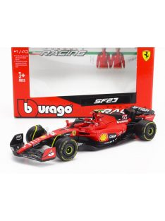   Burago - FERRARI F1  SF-23 TEAM SCUDERIA FERRARI N 55 SEASON 2023 CARLOS SAINZ RED BLACK