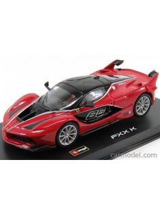   Burago - Ferrari Fxx-K N 88 2015 - Con Vetrina - With Showcase Red Black