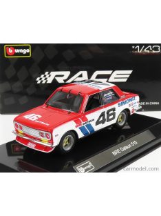 Burago - Datsun 510 Bre N 46 Racing 1972 White Blue Red