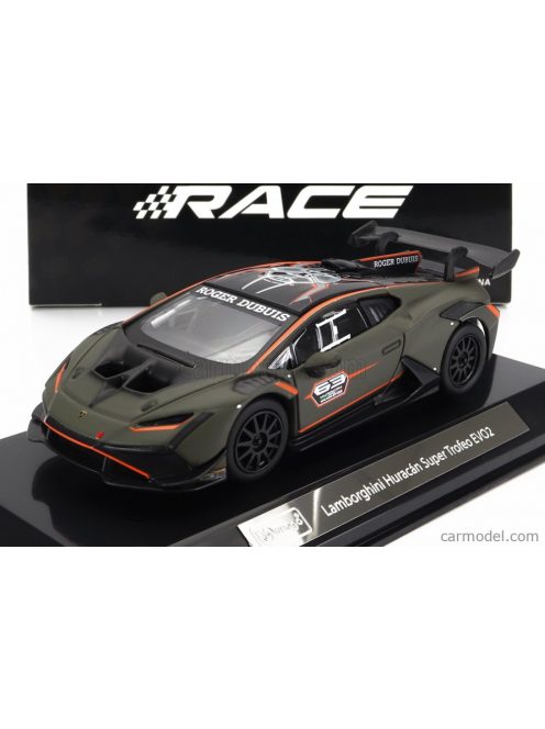 Burago - Lamborghini Huracan Lp620-2 Evo N 63 Super Trofeo 2019 Green