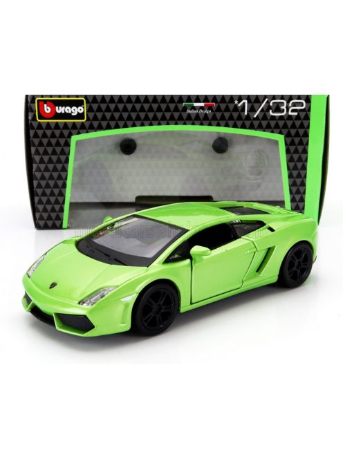 Burago - LAMBORGHINI GALLARDO LP560-4 2004 GREEN MET