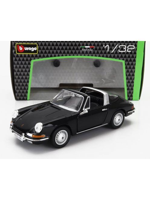 Burago - PORSCHE 911 TARGA SPIDER 1967 BLACK