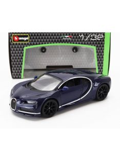 Burago - BUGATTI CHIRON LE PATRON 2016 BLUE MET