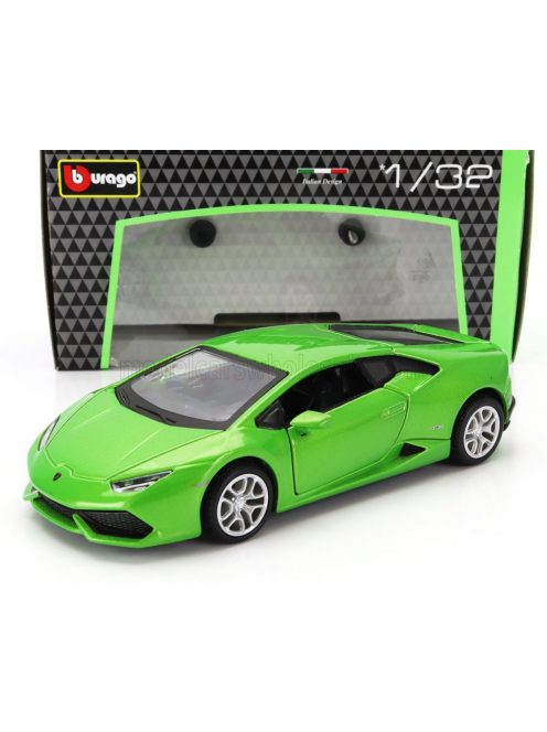 Burago - LAMBORGHINI HURACAN LP610-4 2014 GREEN MET