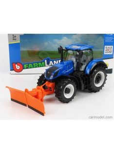 Burago - New Holland T7.315 Tractor 2009 Blue Orange