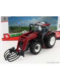 Burago - Valtra N174 Tractor 2017 Red Black