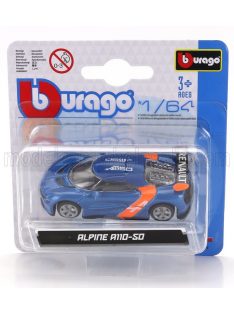 Burago - RENAULT ALPINE A110 COUPE 2019 BLUE ORANGE